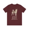 Norrbottenspets Humor Shirt, Vintage Dog Sketch Tee, Dog Humor Gift