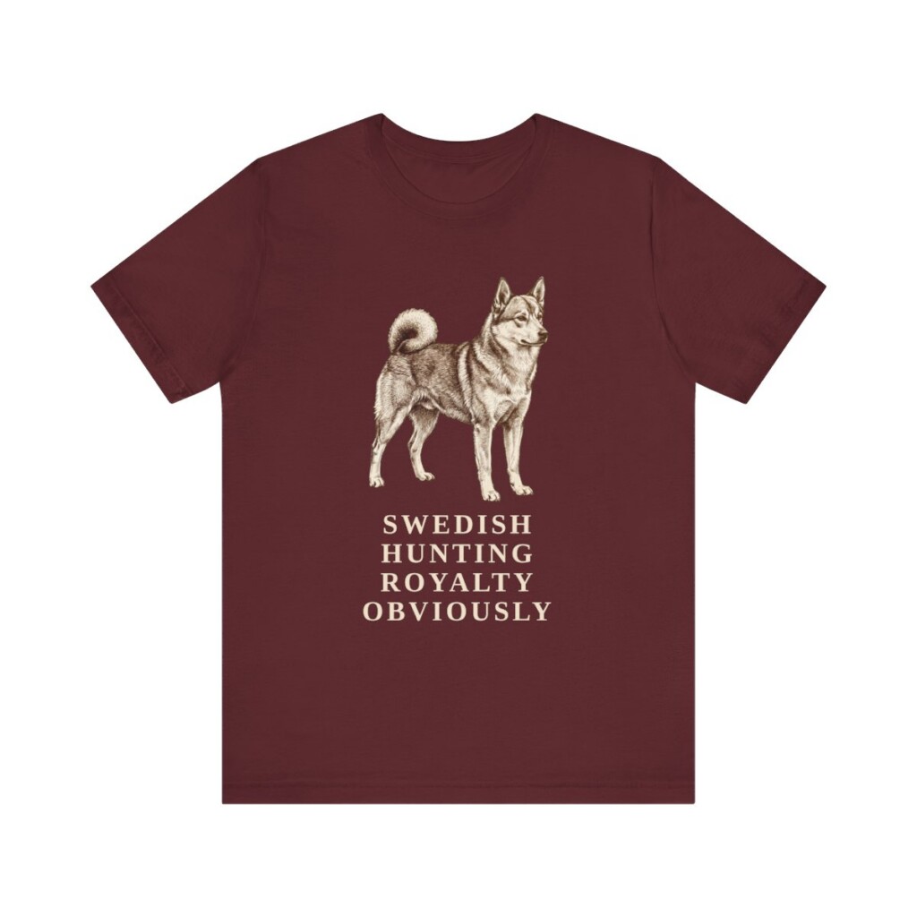 Norrbottenspets Humor Shirt, Vintage Dog Sketch Tee, Dog Humor Gift