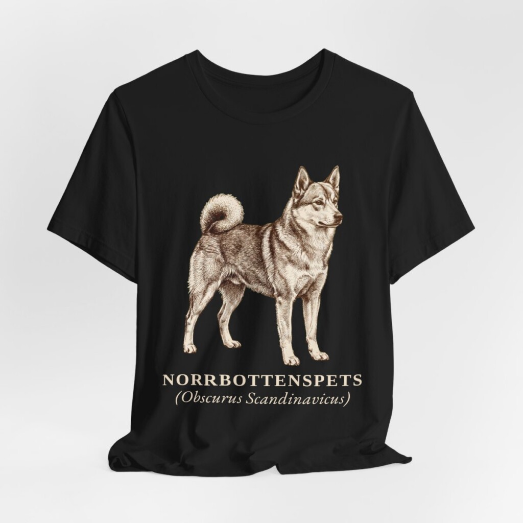 norrbottenspets-latin-shirt-vintage-dog-sketch-tee-dog-latin-gift-69.jpg Norrbottenspets Latin Shirt, Vintage Dog Sketch Tee, Dog Latin Gift