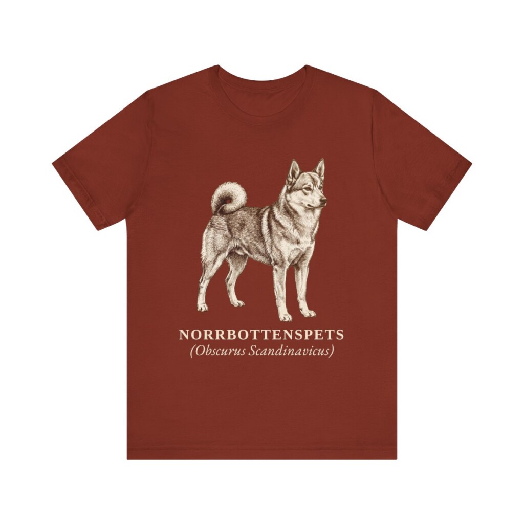 norrbottenspets-latin-shirt-vintage-dog-sketch-tee-dog-latin-gift-76.jpg Norrbottenspets Latin Shirt, Vintage Dog Sketch Tee, Dog Latin Gift