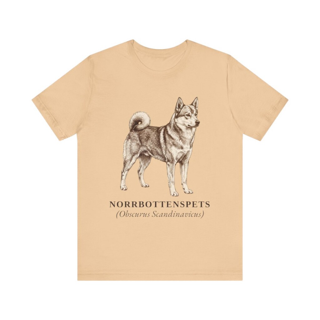 norrbottenspets-latin-shirt-vintage-dog-sketch-tee-dog-latin-gift-79.jpg Norrbottenspets Latin Shirt, Vintage Dog Sketch Tee, Dog Latin Gift