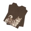 Norrbottenspets Mom Shirt, Vintage Dog Sketch Tee, Dog Mom Gift