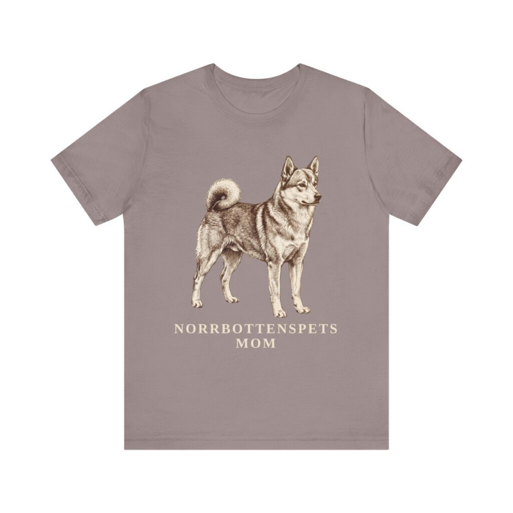 Norrbottenspets Mom Shirt, Vintage Dog Sketch Tee, Dog Mom Gift