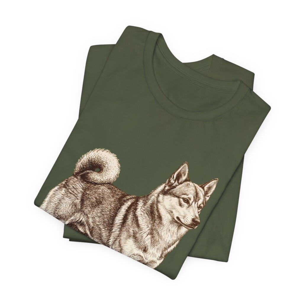 norrbottenspets-shirt-vintage-dog-sketch-tee-dog-lover-gift-45.jpg Norrbottenspets Shirt, Vintage Dog Sketch Tee, Dog Lover Gift