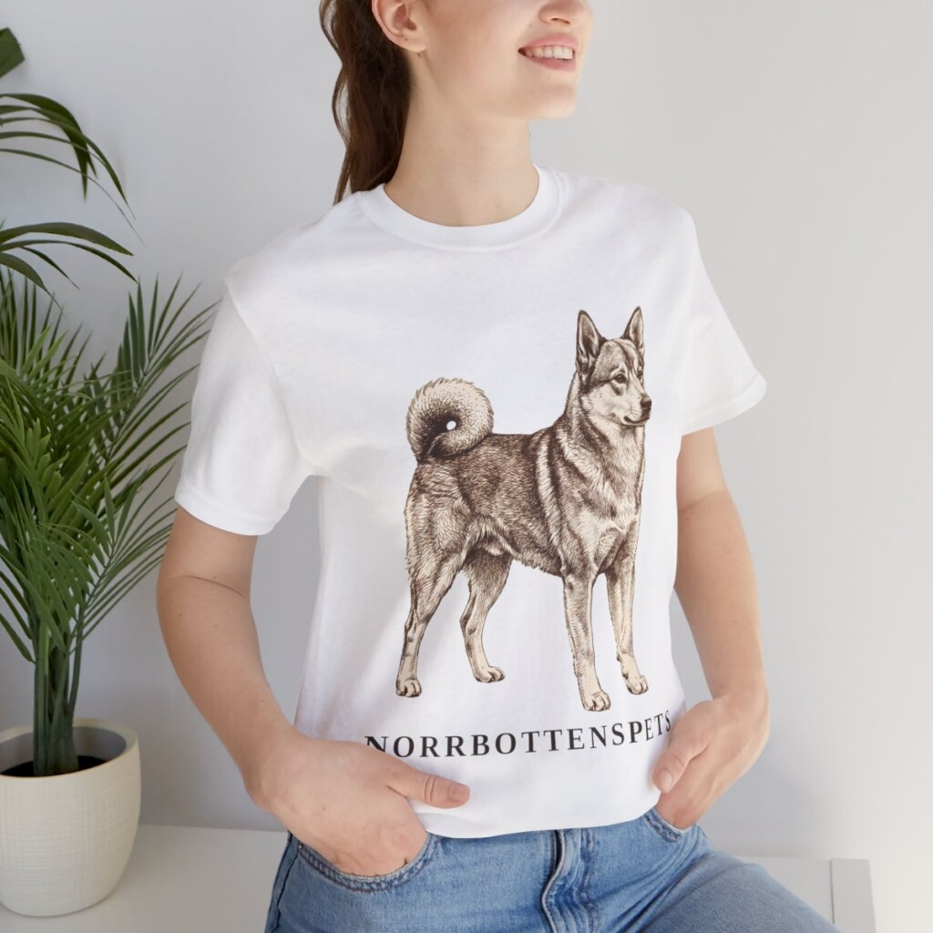 norrbottenspets-shirt-vintage-dog-sketch-tee-dog-lover-gift-49.jpg Norrbottenspets Shirt, Vintage Dog Sketch Tee, Dog Lover Gift