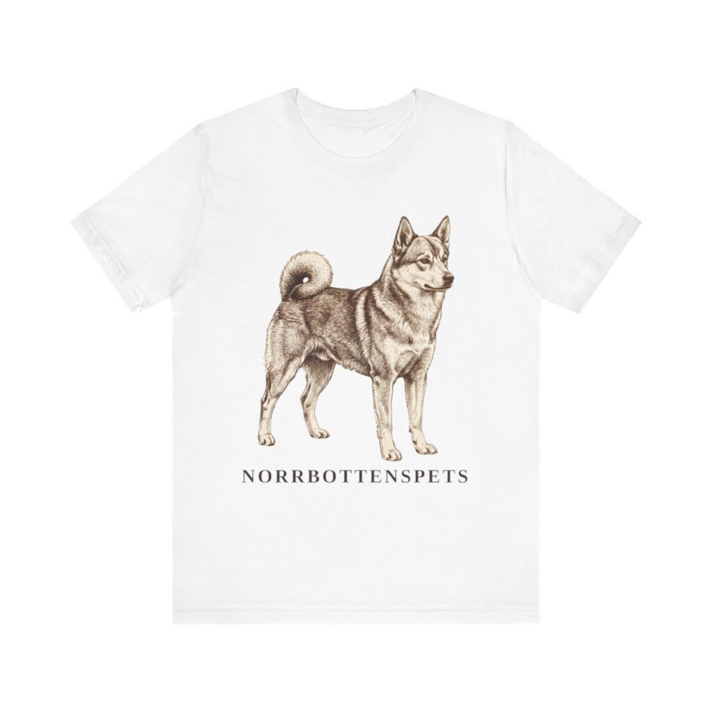 norrbottenspets-shirt-vintage-dog-sketch-tee-dog-lover-gift-50.jpg Norrbottenspets Shirt, Vintage Dog Sketch Tee, Dog Lover Gift