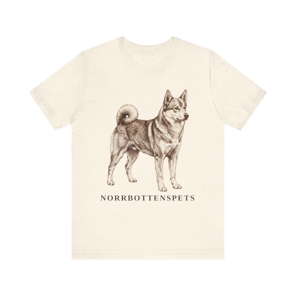 norrbottenspets-shirt-vintage-dog-sketch-tee-dog-lover-gift-56.jpg Norrbottenspets Shirt, Vintage Dog Sketch Tee, Dog Lover Gift