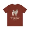 Norwegian Elkhound Dad Shirt, Vintage Dog Sketch Tee, Dog Dad Gift