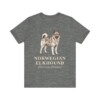 Norwegian Elkhound Latin Shirt, Vintage Dog Sketch Tee, Dog Latin Gift