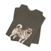 Norwegian Elkhound Mom Shirt, Vintage Dog Sketch Tee, Dog Mom Gift