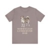 Norwegian Lundehund Dad Shirt, Vintage Dog Sketch Tee, Dog Dad Gift