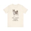 Norwegian Lundehund Humor Shirt, Vintage Dog Sketch Tee, Dog Humor Gift