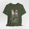 Norwegian Lundehund Humor Shirt, Vintage Dog Sketch Tee, Dog Humor Gift