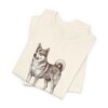 Norwegian Lundehund Latin Shirt, Vintage Dog Sketch Tee, Dog Latin Gift