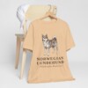Norwegian Lundehund Latin Shirt, Vintage Dog Sketch Tee, Dog Latin Gift