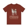 Norwegian Lundehund Latin Shirt, Vintage Dog Sketch Tee, Dog Latin Gift