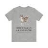 Norwegian Lundehund Latin Shirt, Vintage Dog Sketch Tee, Dog Latin Gift