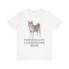 Norwegian Lundehund Mom Shirt, Vintage Dog Sketch Tee, Dog Mom Gift