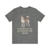 Norwegian Lundehund Mom Shirt, Vintage Dog Sketch Tee, Dog Mom Gift