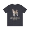 Norwegian Lundehund Mom Shirt, Vintage Dog Sketch Tee, Dog Mom Gift