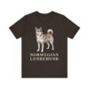 Norwegian Lundehund Shirt, Vintage Dog Sketch Tee, Dog Lover Gift