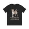 Norwegian Lundehund Shirt, Vintage Dog Sketch Tee, Dog Lover Gift