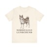 Norwegian Lundehund Shirt, Vintage Dog Sketch Tee, Dog Lover Gift