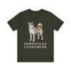 Norwegian Lundehund Shirt, Vintage Dog Sketch Tee, Dog Lover Gift