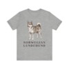 Norwegian Lundehund Shirt, Vintage Dog Sketch Tee, Dog Lover Gift
