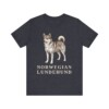 Norwegian Lundehund Shirt, Vintage Dog Sketch Tee, Dog Lover Gift