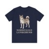 Norwegian Lundehund Shirt, Vintage Dog Sketch Tee, Dog Lover Gift