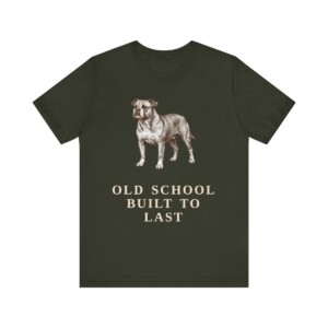 Olde English Bulldogge Humor Shirt, Vintage Dog Sketch Tee, Dog Humor Gift