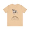 Olde English Bulldogge Latin Shirt, Vintage Dog Sketch Tee, Dog Latin Gift