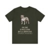 Olde English Bulldogge Latin Shirt, Vintage Dog Sketch Tee, Dog Latin Gift