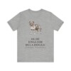 Olde English Bulldogge Latin Shirt, Vintage Dog Sketch Tee, Dog Latin Gift