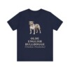 Olde English Bulldogge Latin Shirt, Vintage Dog Sketch Tee, Dog Latin Gift