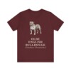 Olde English Bulldogge Latin Shirt, Vintage Dog Sketch Tee, Dog Latin Gift