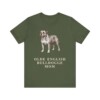 Olde English Bulldogge Mom Shirt, Vintage Dog Sketch Tee, Dog Mom Gift