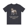 Olde English Bulldogge Mom Shirt, Vintage Dog Sketch Tee, Dog Mom Gift