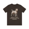 Patterdale Terrier Humor Shirt, Vintage Dog Sketch Tee, Dog Humor Gift