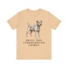 Patterdale Terrier Humor Shirt, Vintage Dog Sketch Tee, Dog Humor Gift