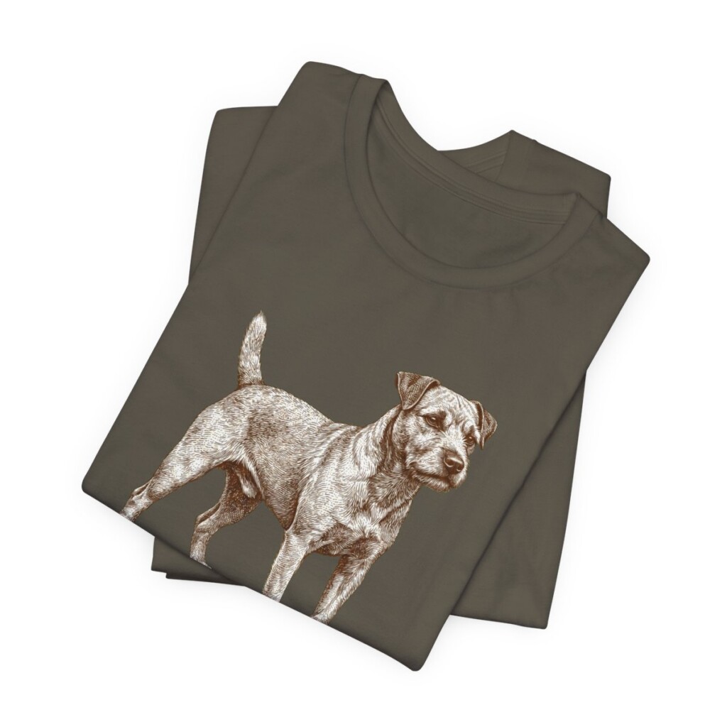 Patterdale Terrier Mom Shirt, Vintage Dog Sketch Tee, Dog Mom Gift