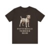 Patterdale Terrier Mom Shirt, Vintage Dog Sketch Tee, Dog Mom Gift