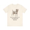 Patterdale Terrier Mom Shirt, Vintage Dog Sketch Tee, Dog Mom Gift