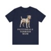 Patterdale Terrier Mom Shirt, Vintage Dog Sketch Tee, Dog Mom Gift