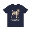 Patterdale Terrier Shirt, Vintage Dog Sketch Tee, Dog Lover Gift