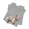 Patterdale Terrier Shirt, Vintage Dog Sketch Tee, Dog Lover Gift