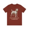 Patterdale Terrier Shirt, Vintage Dog Sketch Tee, Dog Lover Gift