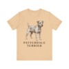 Patterdale Terrier Shirt, Vintage Dog Sketch Tee, Dog Lover Gift