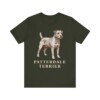 Patterdale Terrier Shirt, Vintage Dog Sketch Tee, Dog Lover Gift
